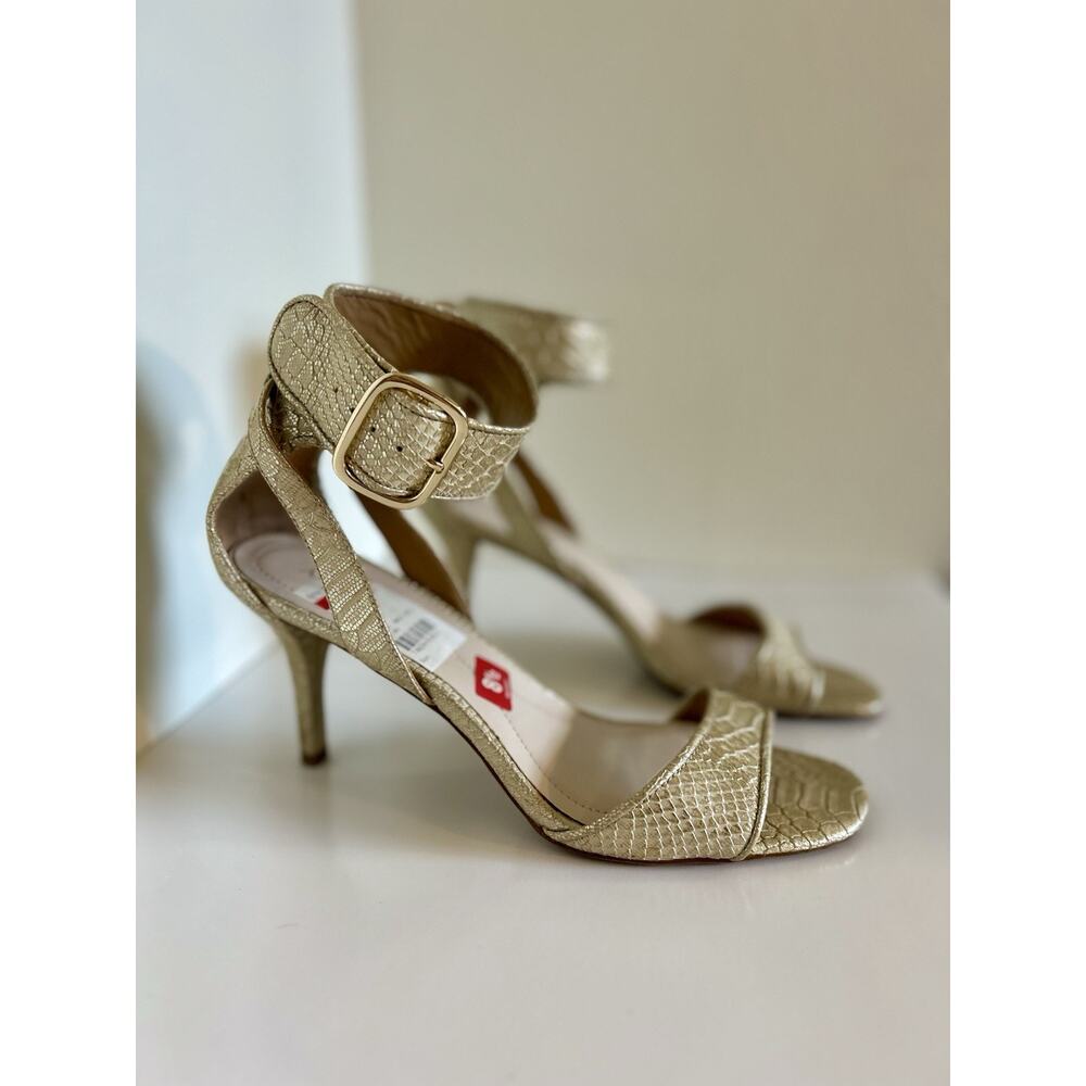 ALFINI Gold Casedy Heals Women’s Size 8.5